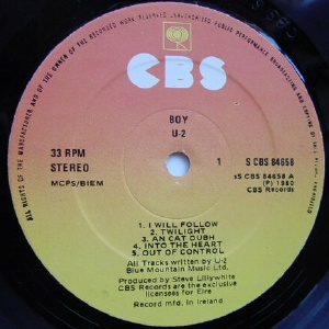 (CBS sunburst label)