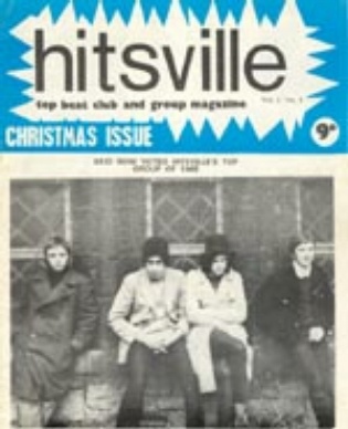 On the cover of the Hitsville in December 1968