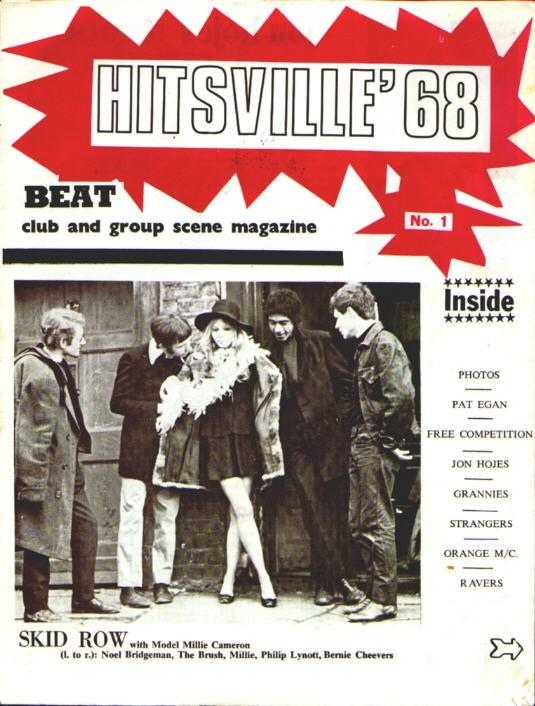 On the cover of the first Hitsville in 1968